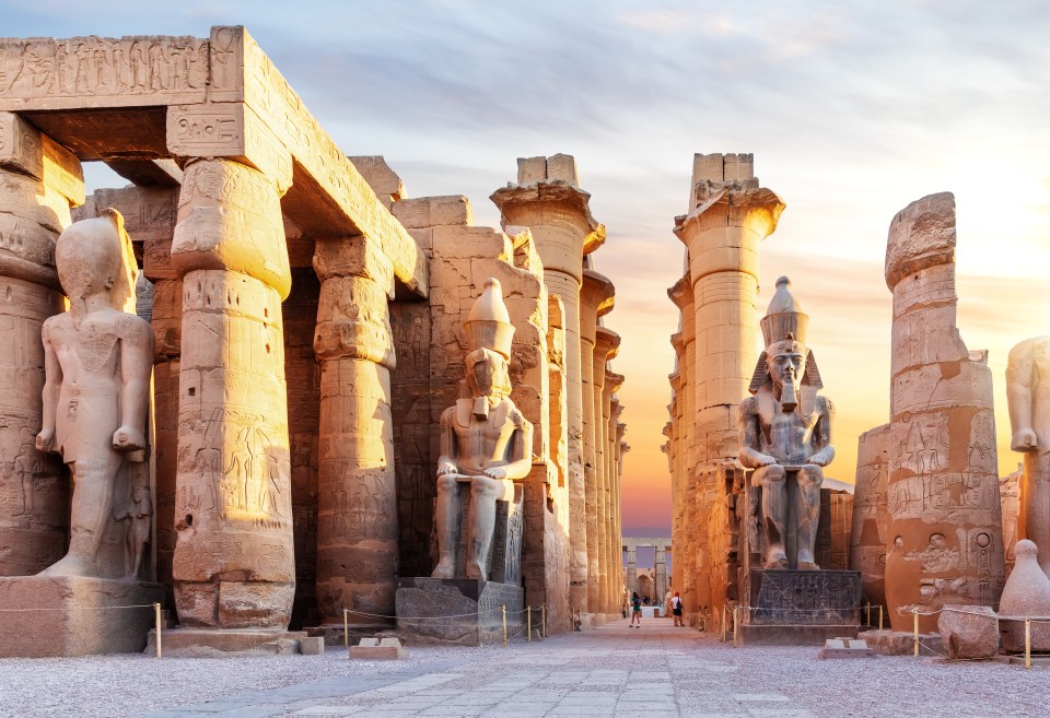 Take in the wonders of Luxor Temple