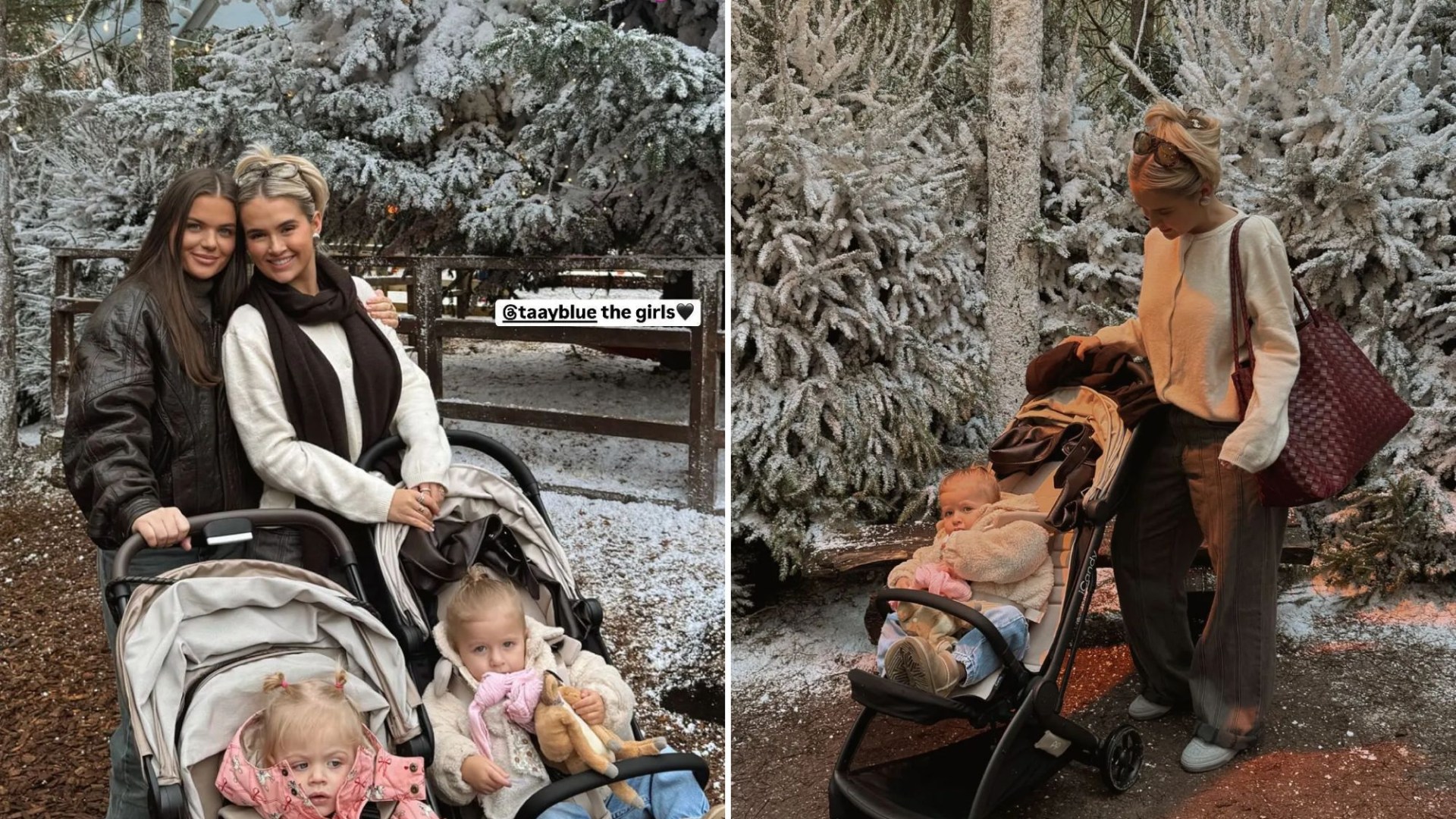 Molly-Mae Hague and daughter Bambi enjoy magical day at Lapland UK after being pictured with ex-Tommy Fury