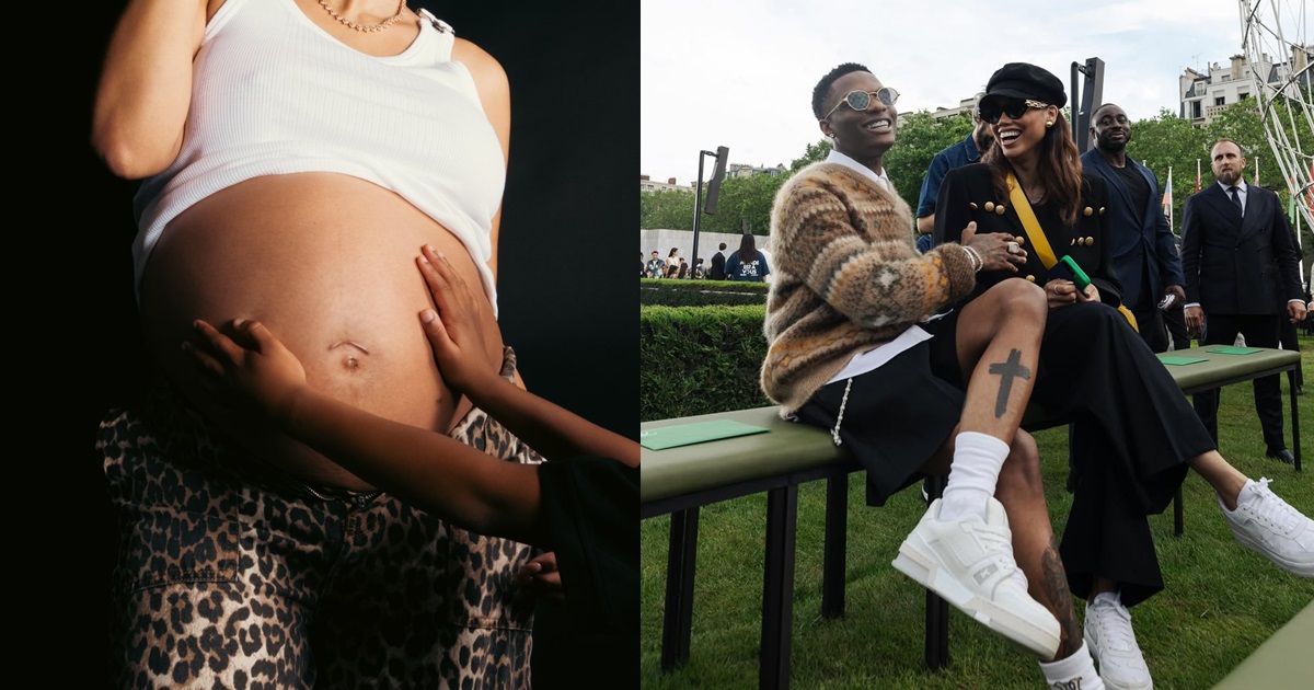 Jada Pollock opens up about having emergɘncy surgǝry while pregnant with Wizkid's third child (IMAGES)