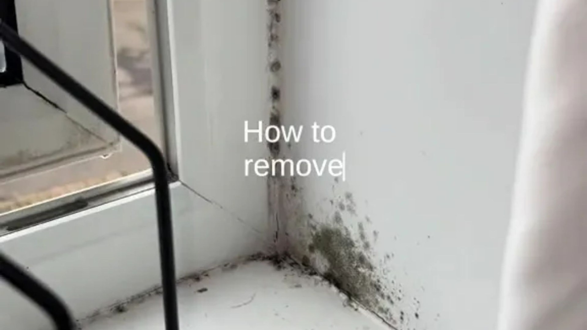 I suffered with awful mould all round my windows but a 10-second trick sorted it instantly - and it only costs 1p