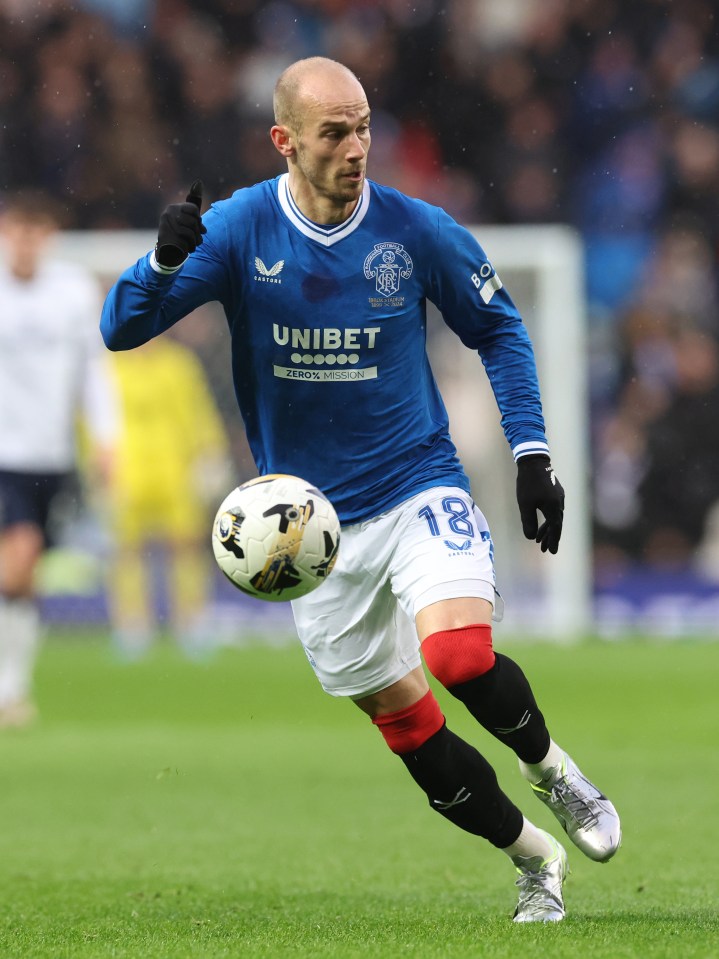 Vaclav Cerny will be in action for Rangers against St Mirren