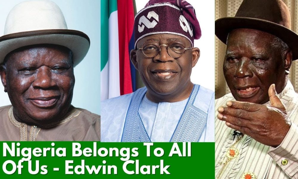 Stop Running Nigeria Like Your Personal Business – Edwin Clark To Tinubu