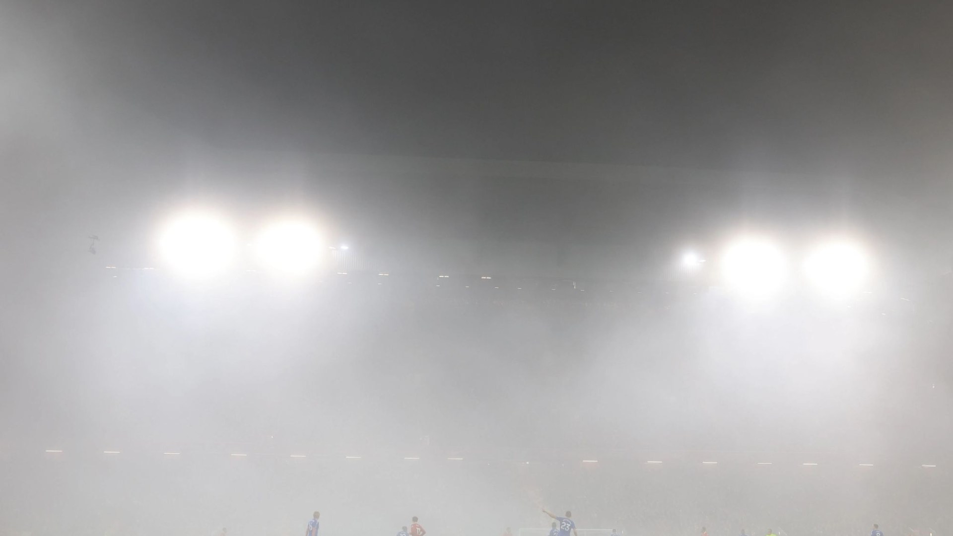 'Spending my night watching fog on Prime Prime' - Fans slam 'unwatchable' Liverpool vs Leicester match