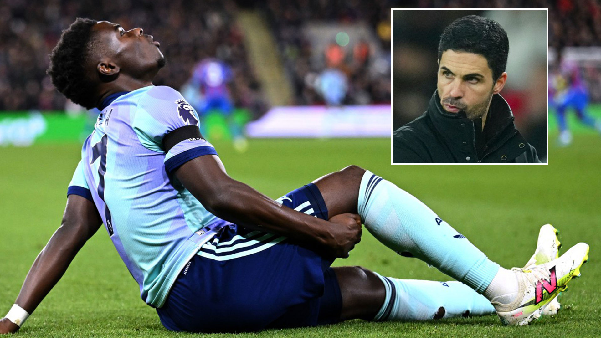 Bukayo Saka undergoes surgery and set for MONTHS out as Mikel Arteta gives update on Arsenal star's injury