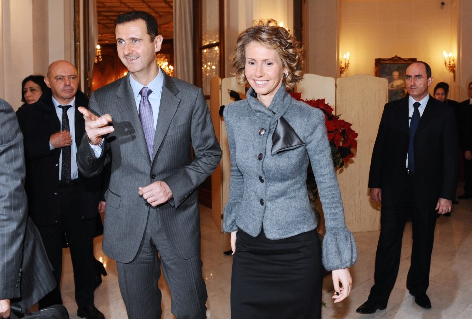 Bashar and Asma are now living in Russia