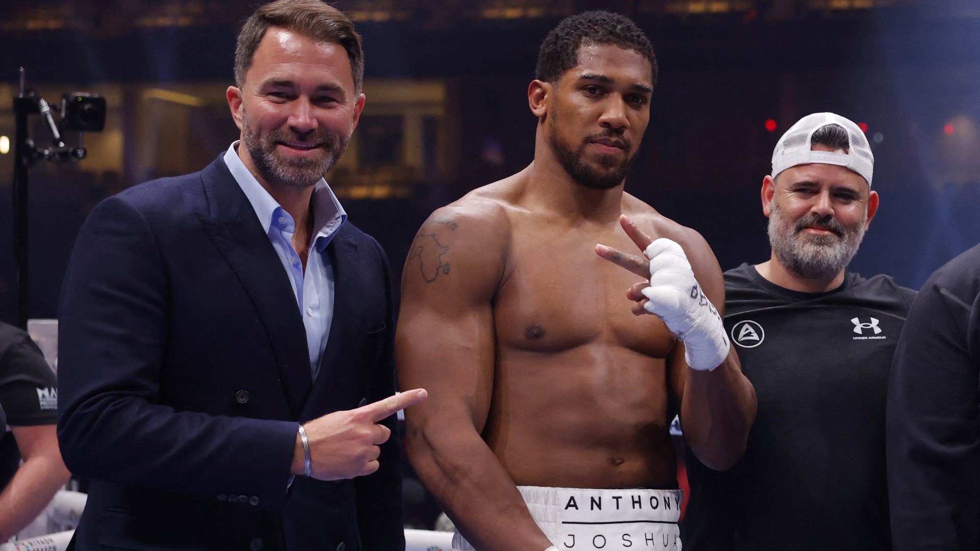 Eddie Hearn reveals two-fight plan for Anthony Joshua and hints Tyson Fury WON'T get Oleksandr Usyk trilogy