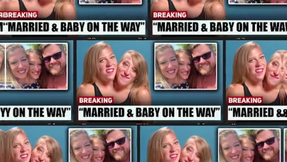 Conjoined twins Abby and Brittany Hensel hit out at fake 'pregnancy' claims after marriage as they post cryptic video