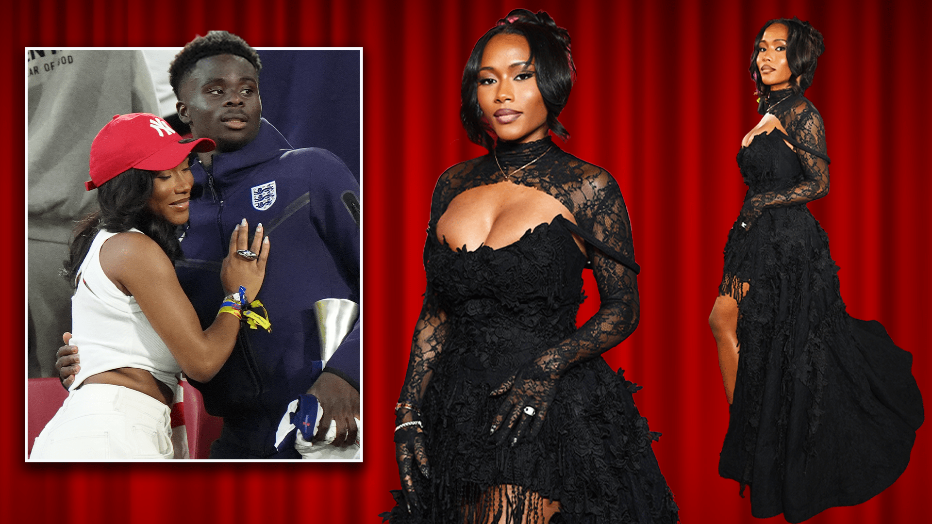 Arsenal star Bukayo Saka's glam girlfriend Tolami Benson steals the show in daring outfit at The Fashion Awards