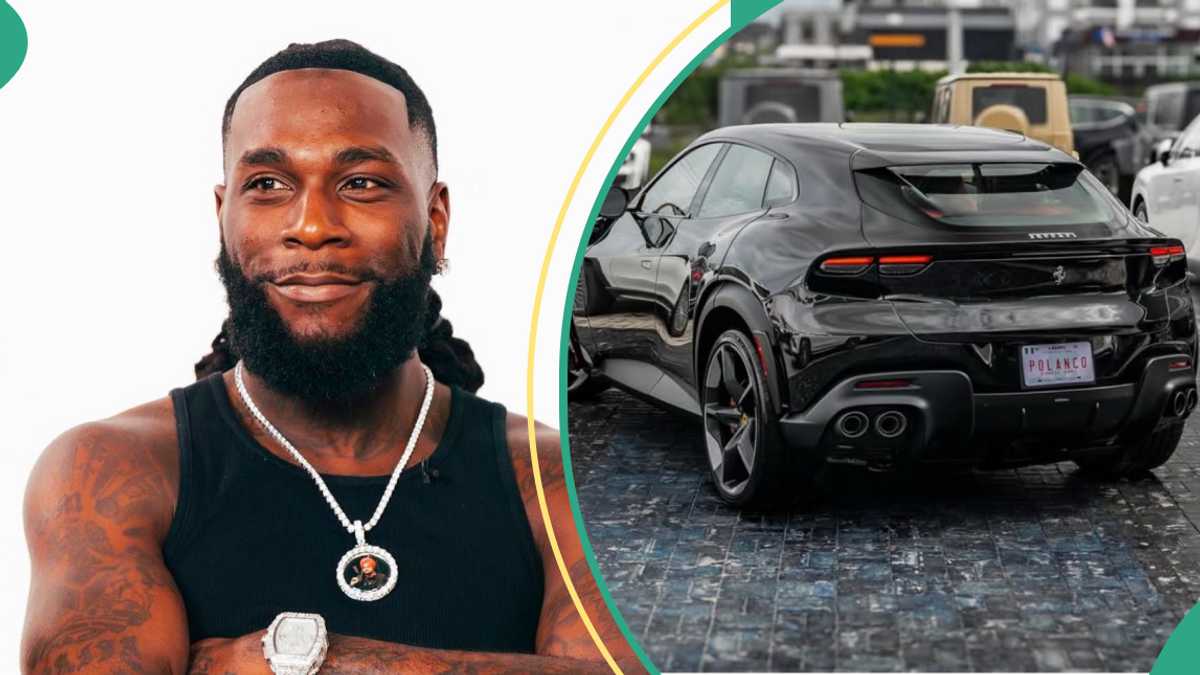 Burna Boy Trends As He Acquires Ferrari Purosangue Worth Over a Billion Naira: “Music Money”