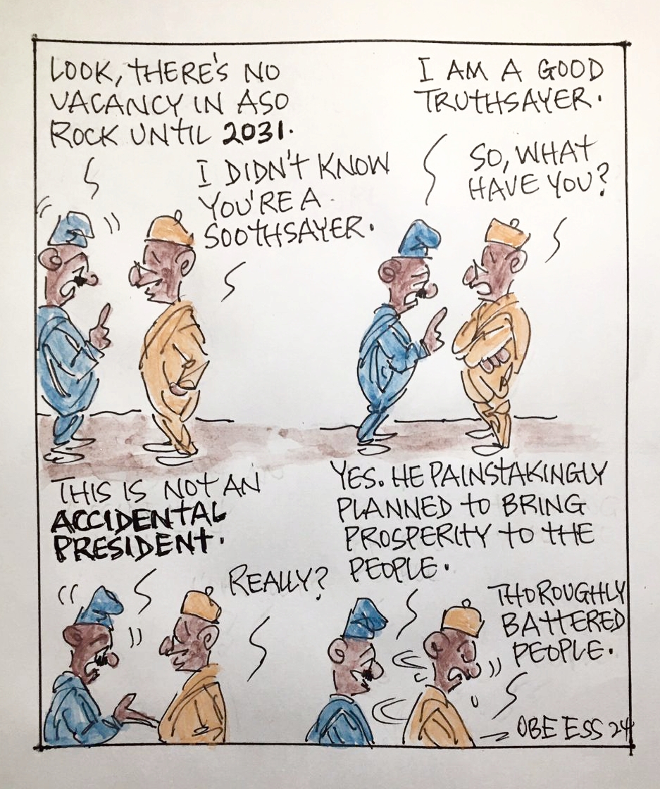 CARTOON OF THE DAY: Accidental president