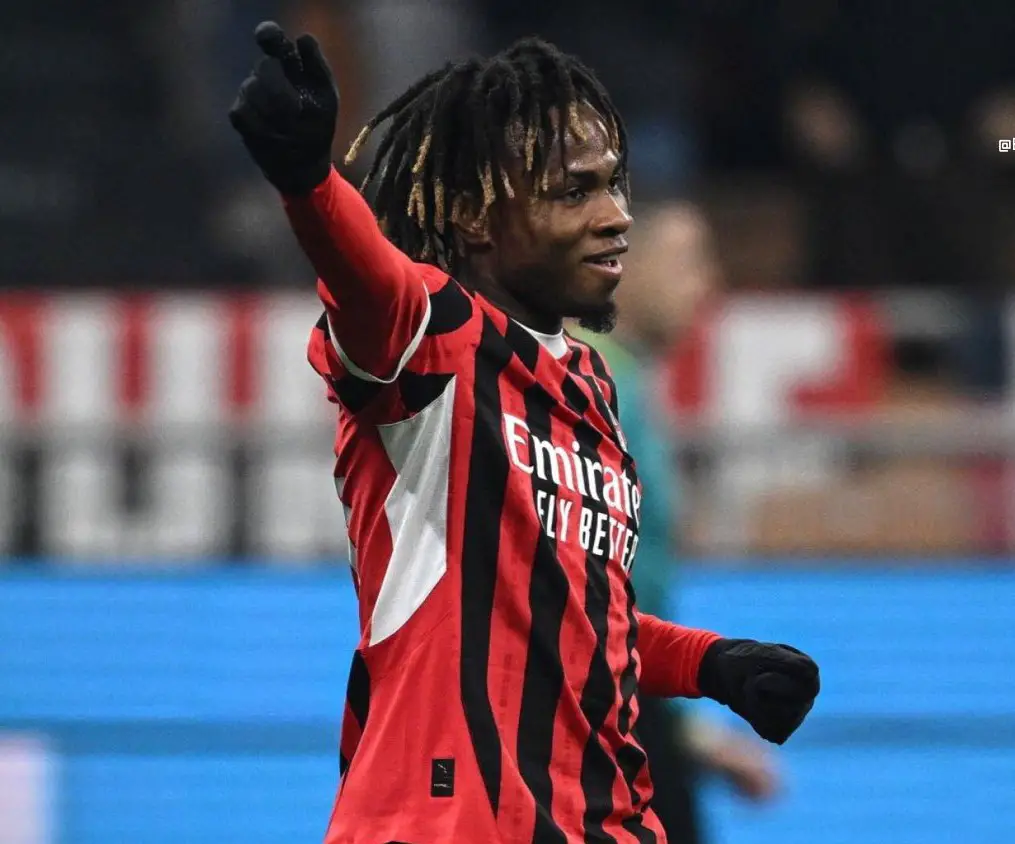 Coppa Italia: Chukwueze Bags Brace As Milan Thrash Sassuolo 6-1, Cruise Into Quarter-finals