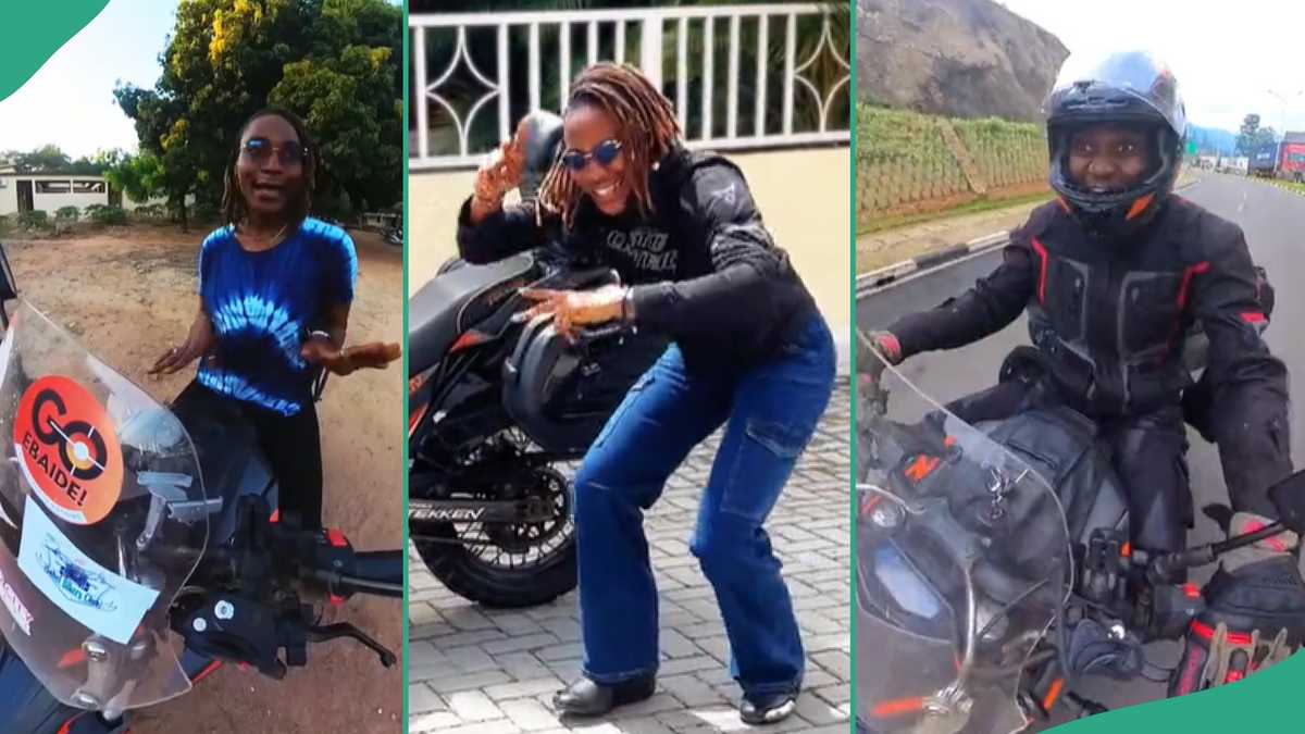 Courageous Female Biker Visiting 52 African Countries on Her Bike Falls in Niger Republic