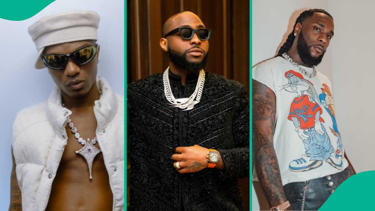 Davido, Wizkid and Burna Boy Perform at Same Event, Fans React to Videos: “3 Biggest to Do It”