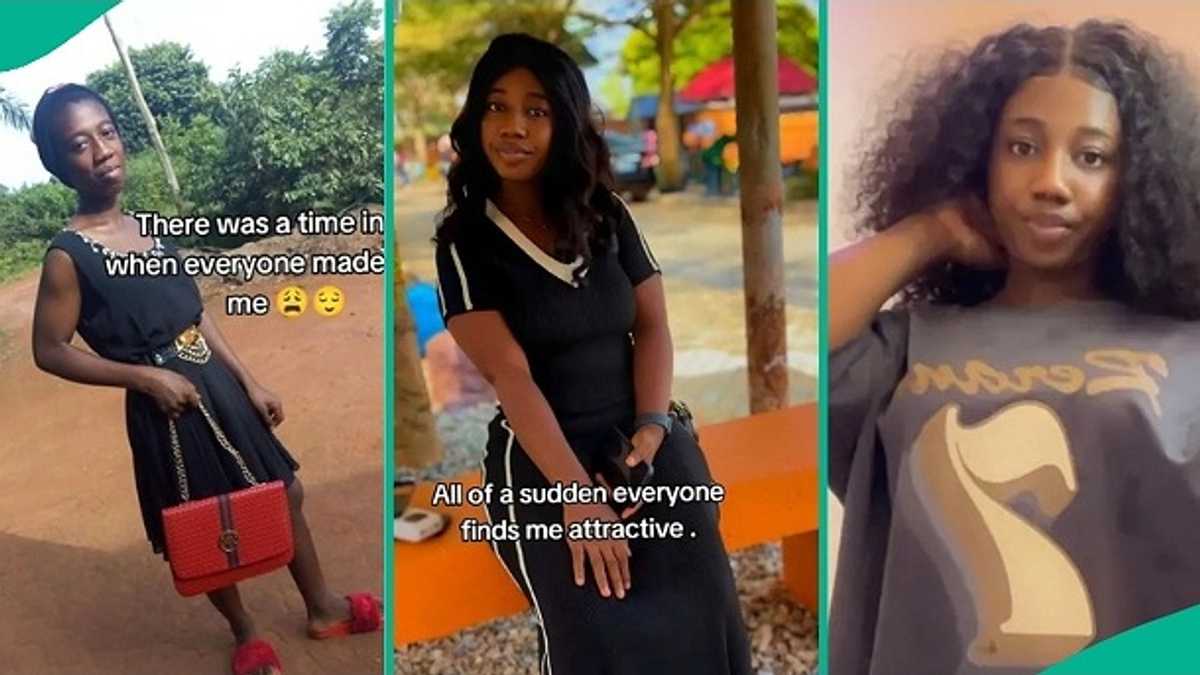 "Everyone Now Finds Me Attractive": Nigerian Lady Flaunts Body Transformation, People React