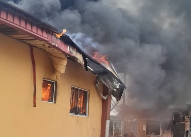 Fire Razes Church Building During Carol Service In Oyo 