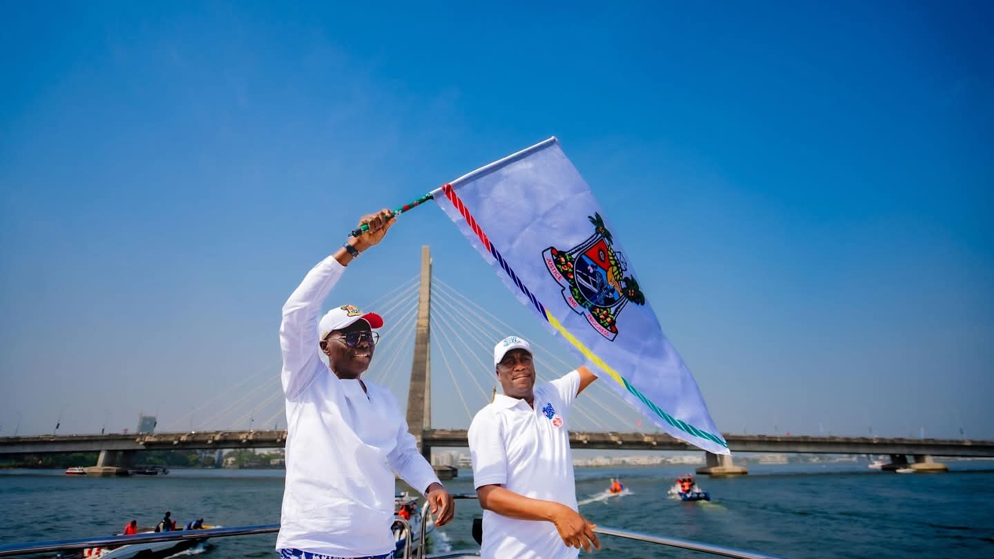 Gov Sanwo-Olu, Deputy Participate In 2024 Lagos Boat Regatta