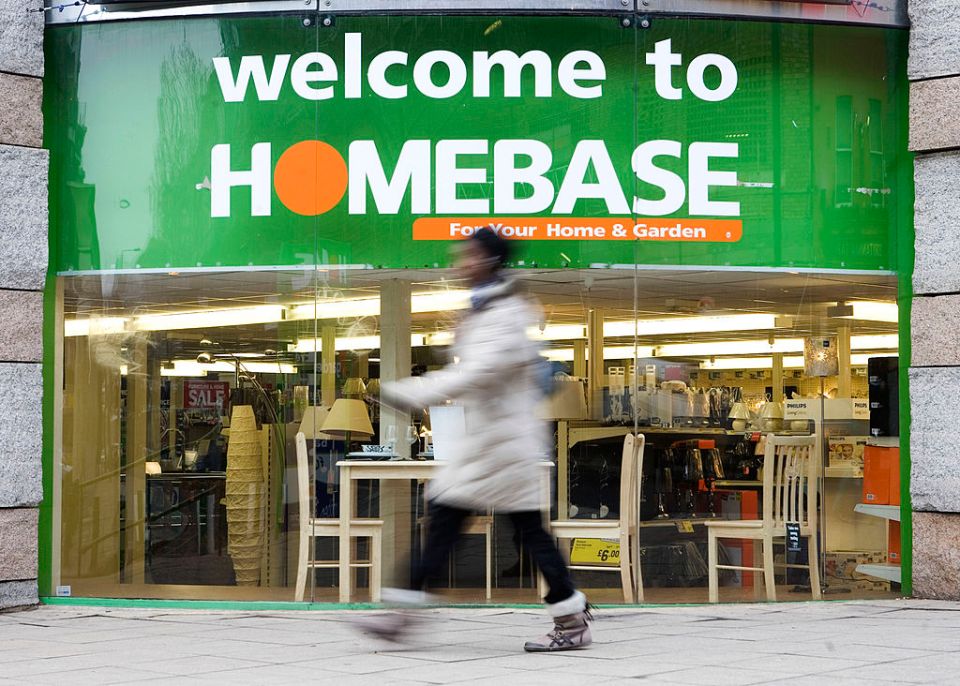 It comes as Homebase has entered administration and launches closure sales