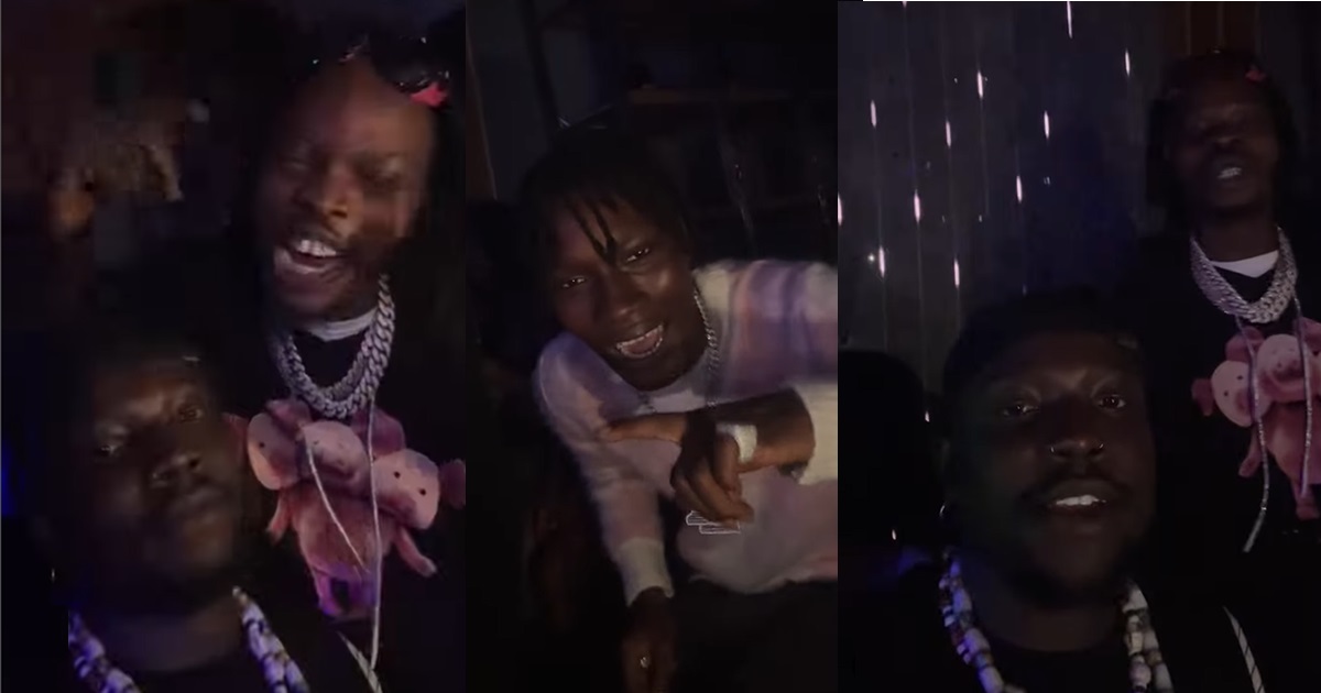 "I just know the reason he no like Iyabo Ojo" – Reactions trail video of VeryDarkMan vibing with Naira Marley and Zinnolesky at a club (VIDEO)