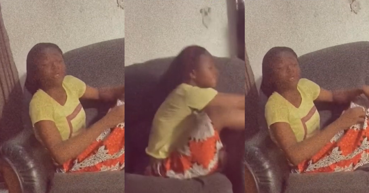 "I will go and stay with another person's mummy" – Last born sheds tɘars after mother sc0lded her (VIDEO)