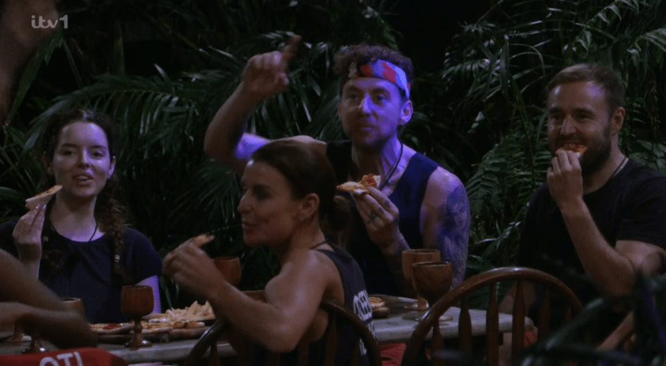 I'm A Celeb's campmates paid a visit to the Jungle Arms last night