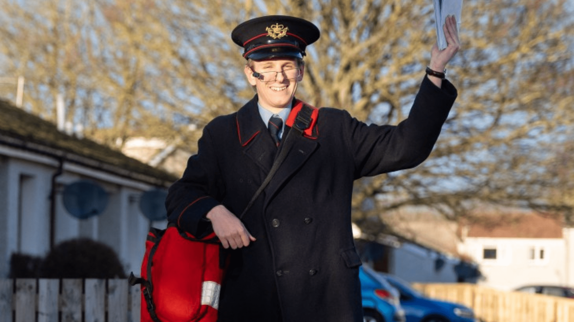 I'm a teenage postie but deliver mail in a 1950s uniform like Postman Pat - locals love it