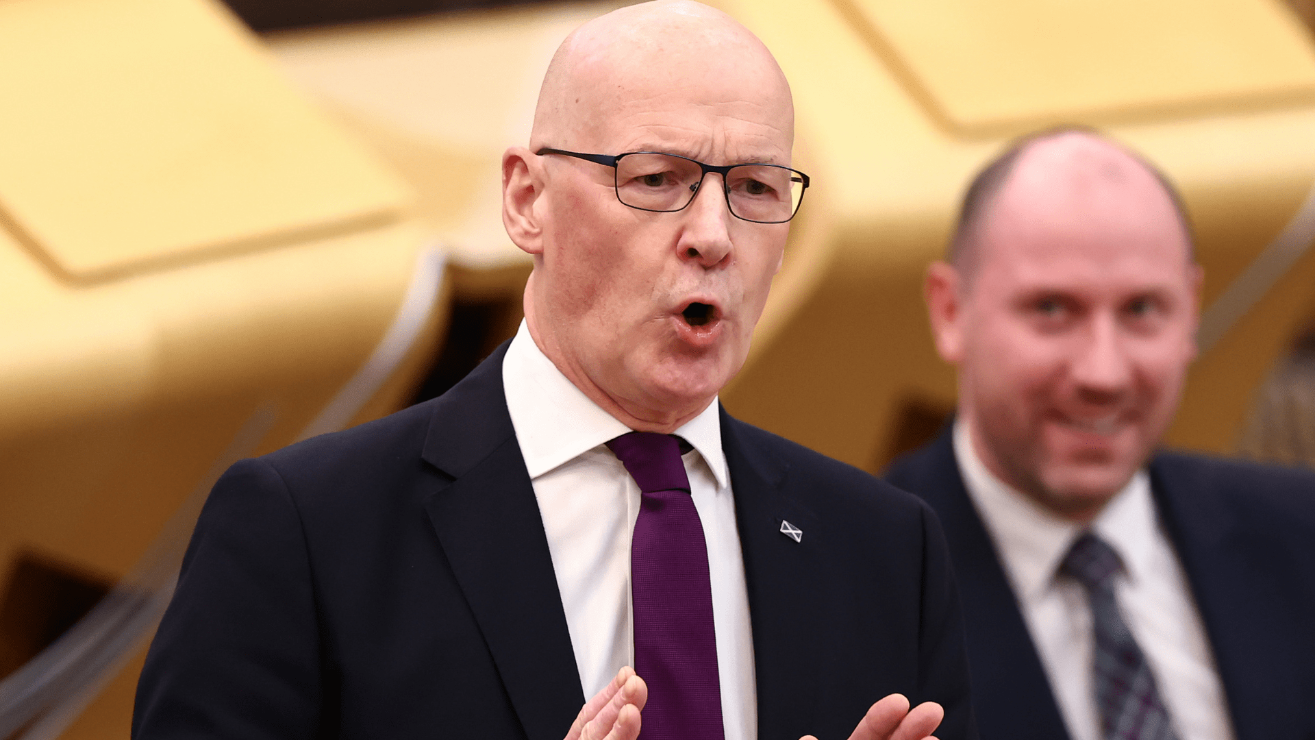 John Swinney admits girls are scared of using mixed-sex toilets over 'fear of being photographed'