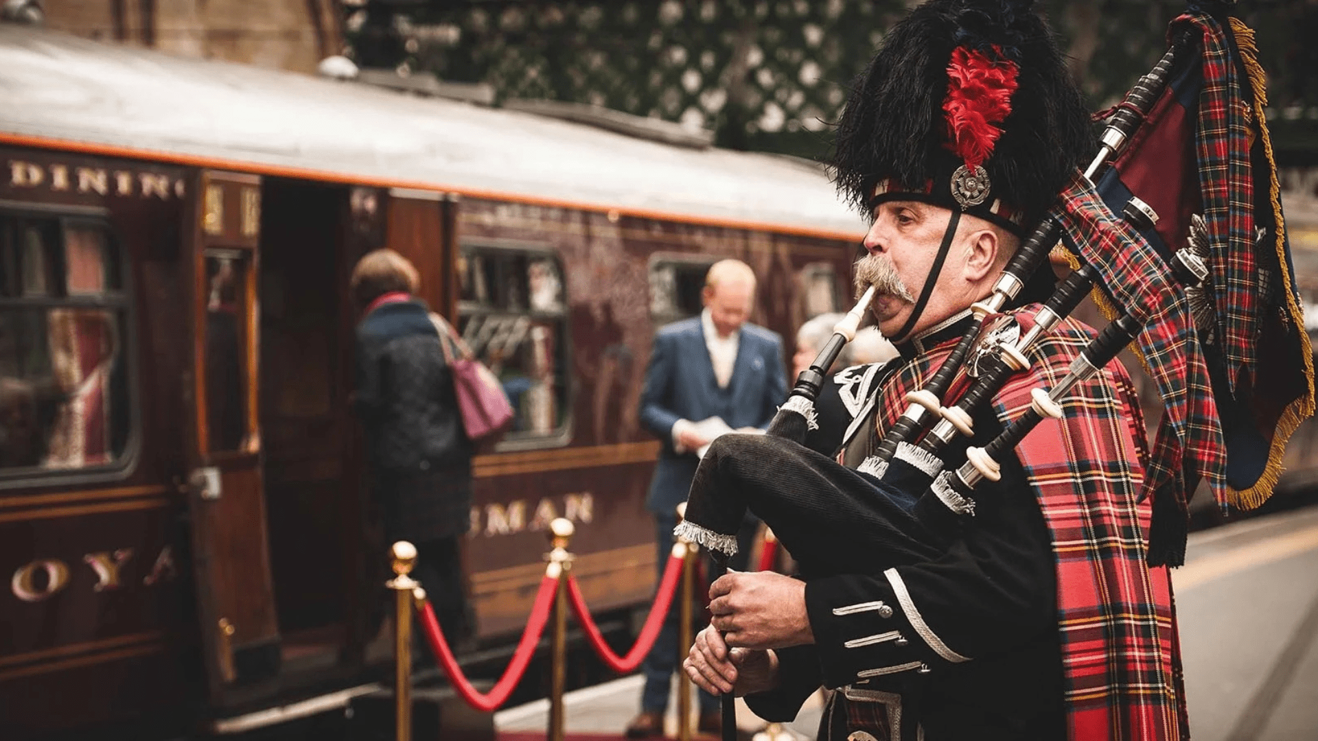 Journey through Scotland part of the world's most expensive train trip costing nearly £100k