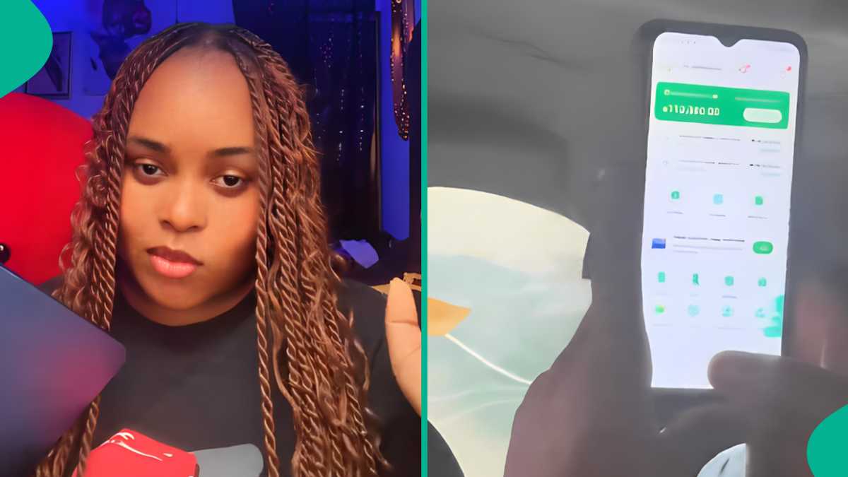 Man's OPay Account Balance Trends after Lady Videoed it on Bus, Gets Internet Buzzing