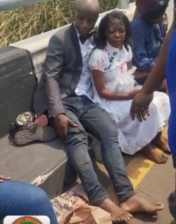 Newlyweds, 16 Others Survive Ghastly Accident On Third Mainland Bridge In Lagos 