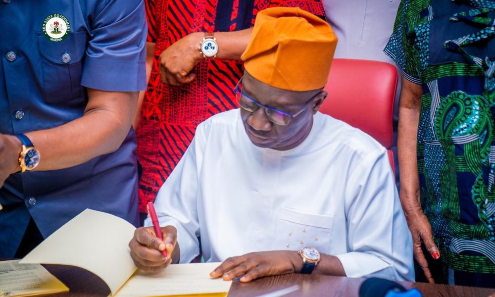 Okpebholo Signs ₦675 Billion 2025 Budget Into Law