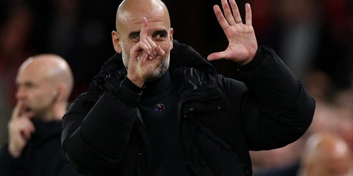 EPL: Pep Guardiola explains six-finger gesture to Liverpool fans