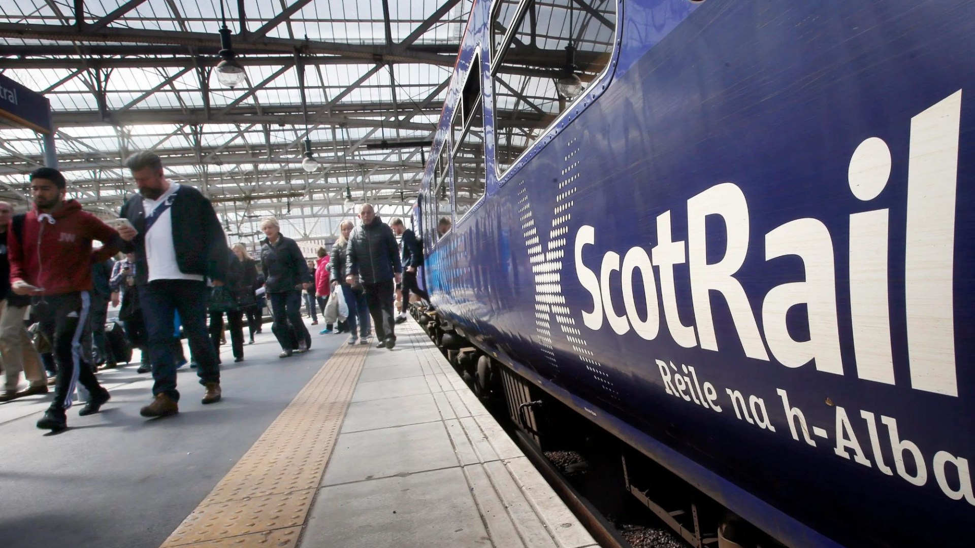 Person hit by train on major line as ScotRail cancels services causing travel chaos