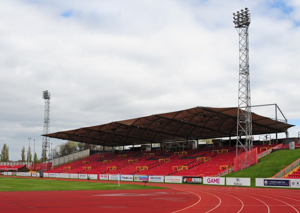 Gateshead's FA Trophy clash with Farsley Celtic has since been abandoned