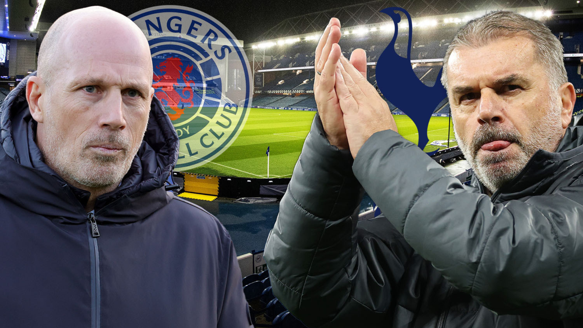 Rangers vs Tottenham LIVE SCORE: Stream as ex-Celtic boss Ange Postecoglou returns to Scotland for Europa League crunch