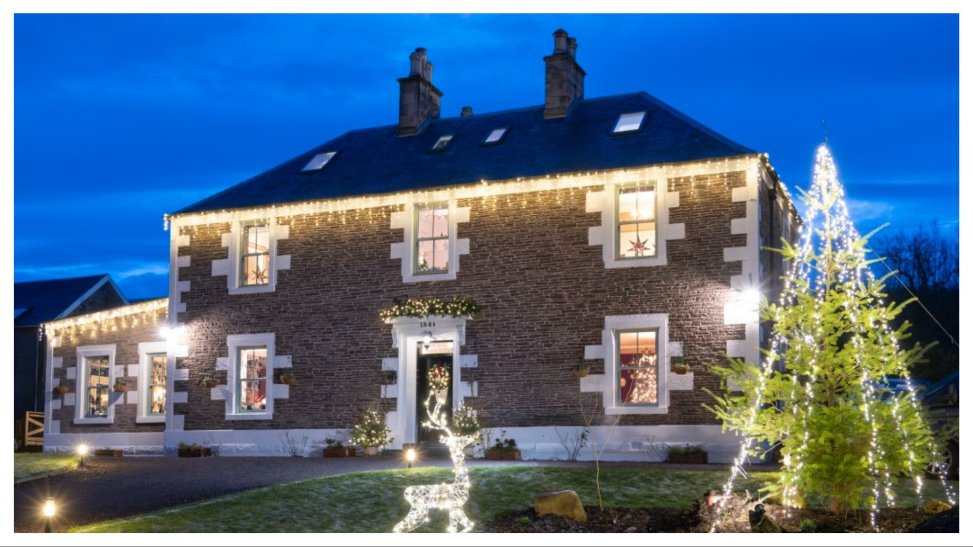 Scotland's Christmas Home of the Year revealed as festive farmhouse