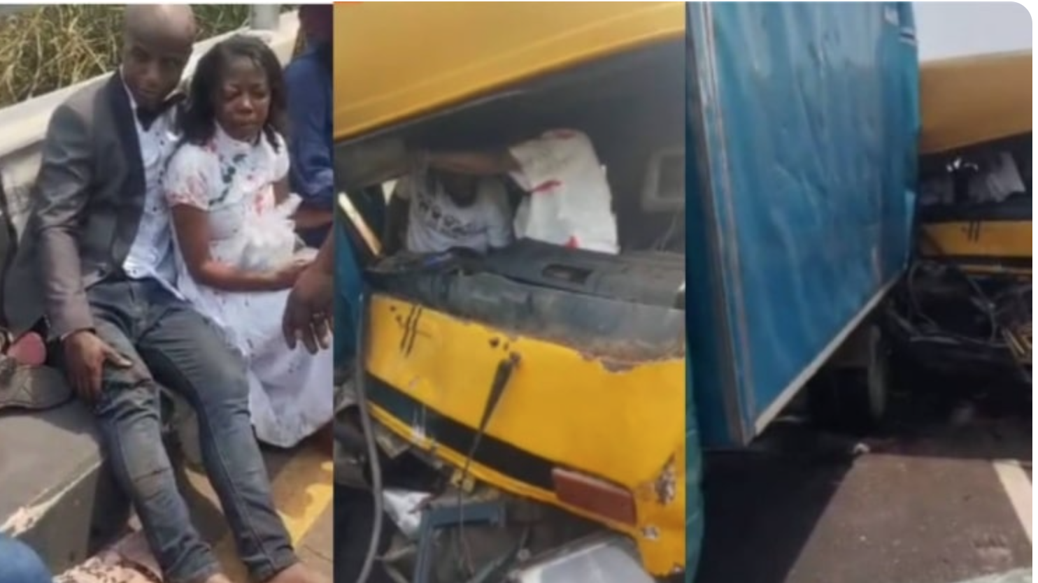 Tragedy strikes as newlyweds injured in Third Mainland bridge accident