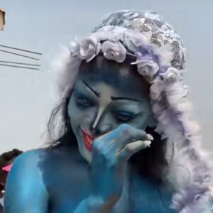 UNIBEN students turn heads on costume day with Adam and Eve, corpse bride outfits