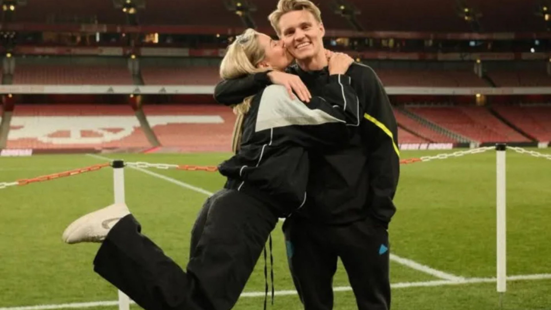 Who is Arsenal star Martin Odegaard's girlfriend Helene Spilling?