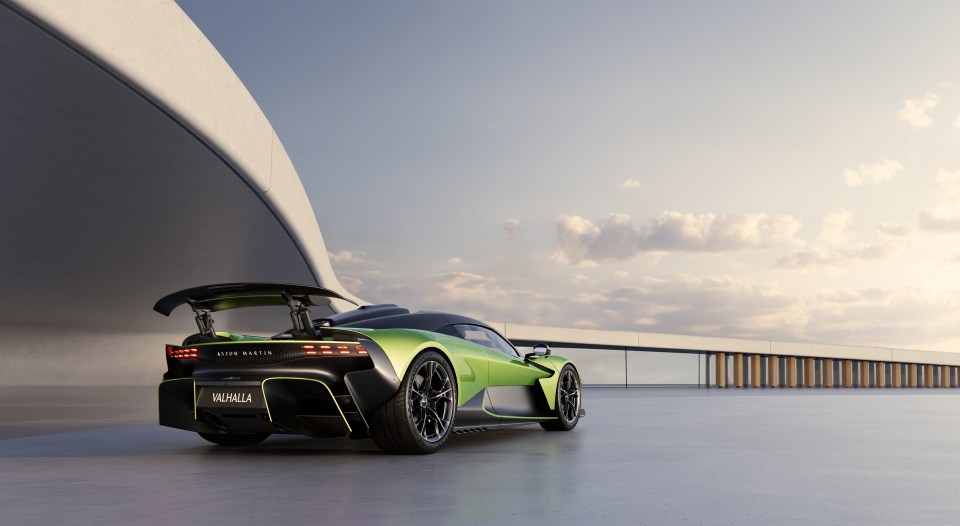 The £850k Aston Martin Valhalla is a mid-engined hybrid supercar with 1,079hp