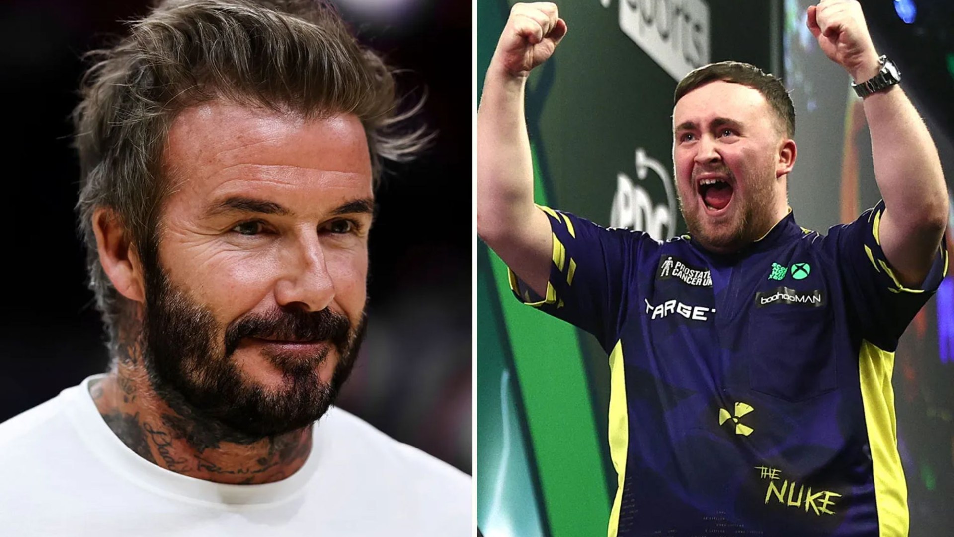 How Luke Littler celebrated incredible World Darts Championship win as he beams at message from hero David Beckham