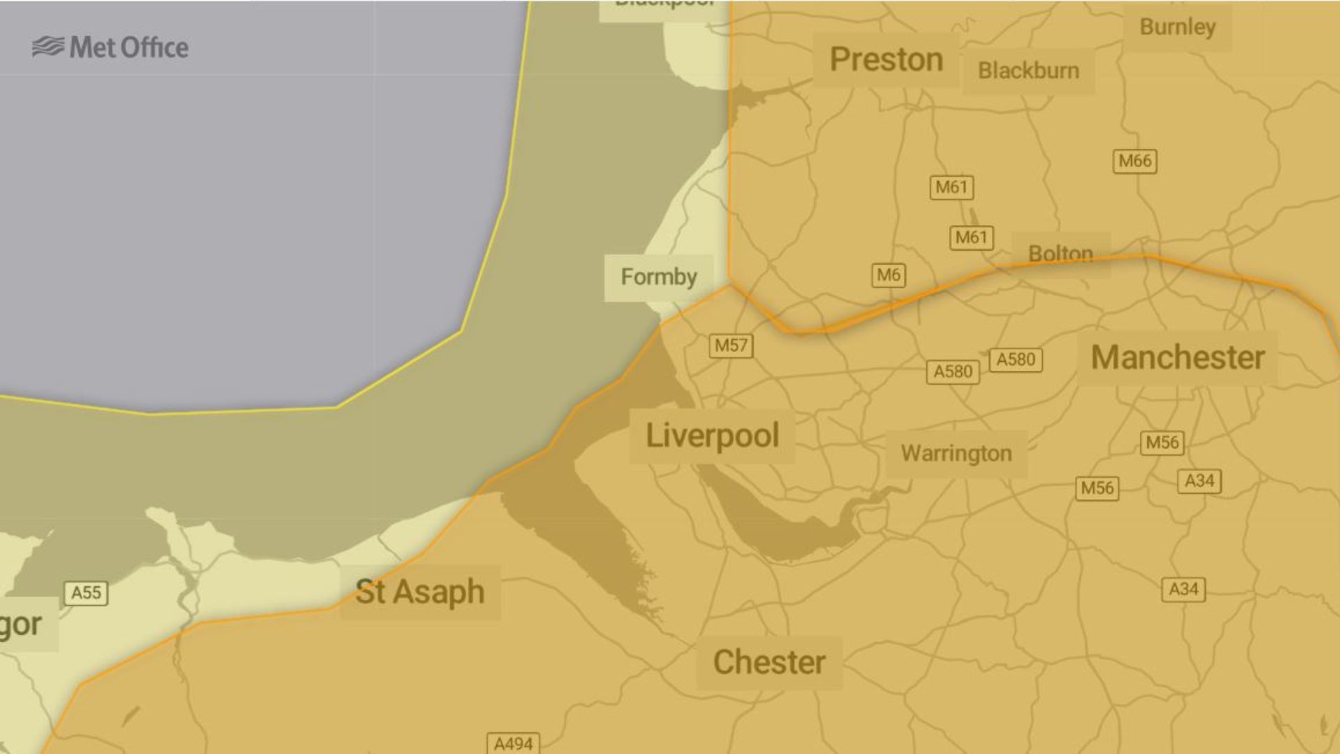 Will Liverpool vs Man Utd be POSTPONED because of the weather?