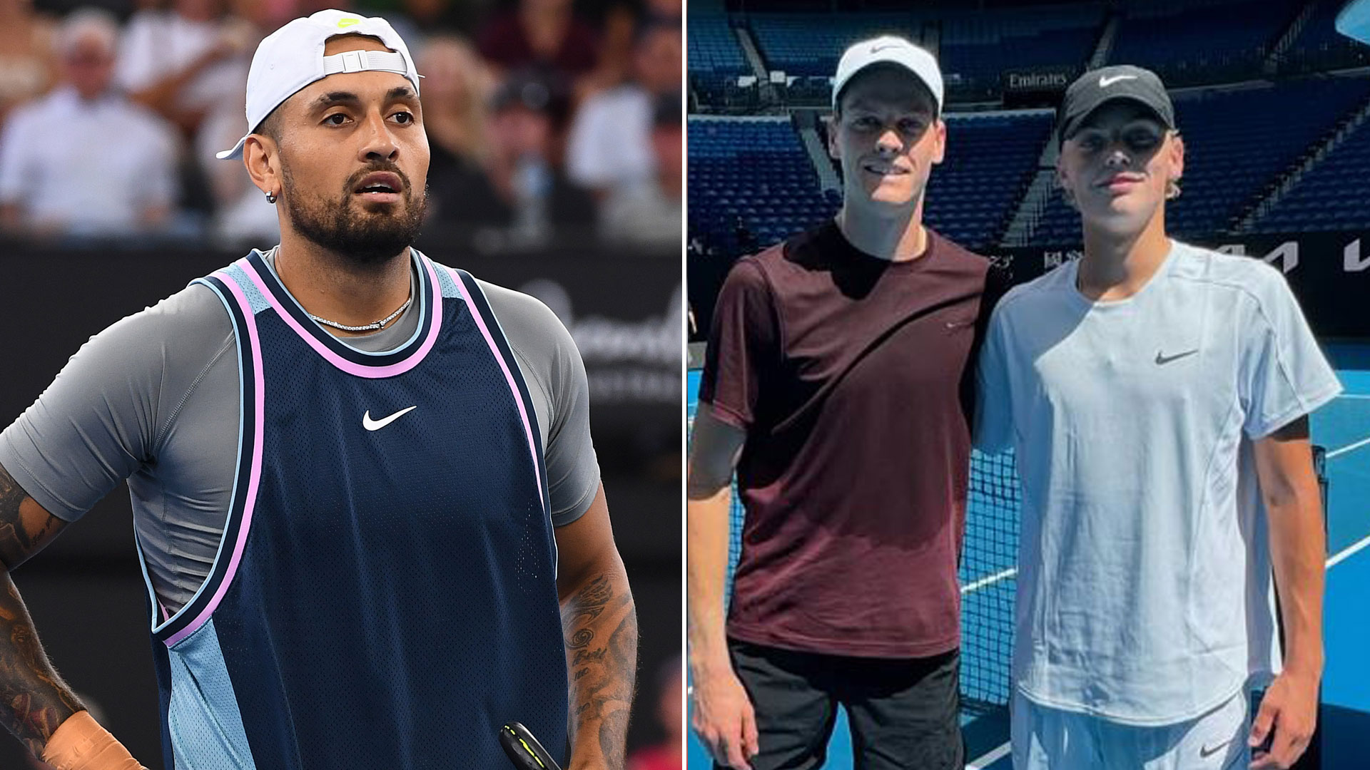 Nick Kyrgios slammed as 'embarrassing' after being accused of 'harassing' 16-year-old son of tennis legend