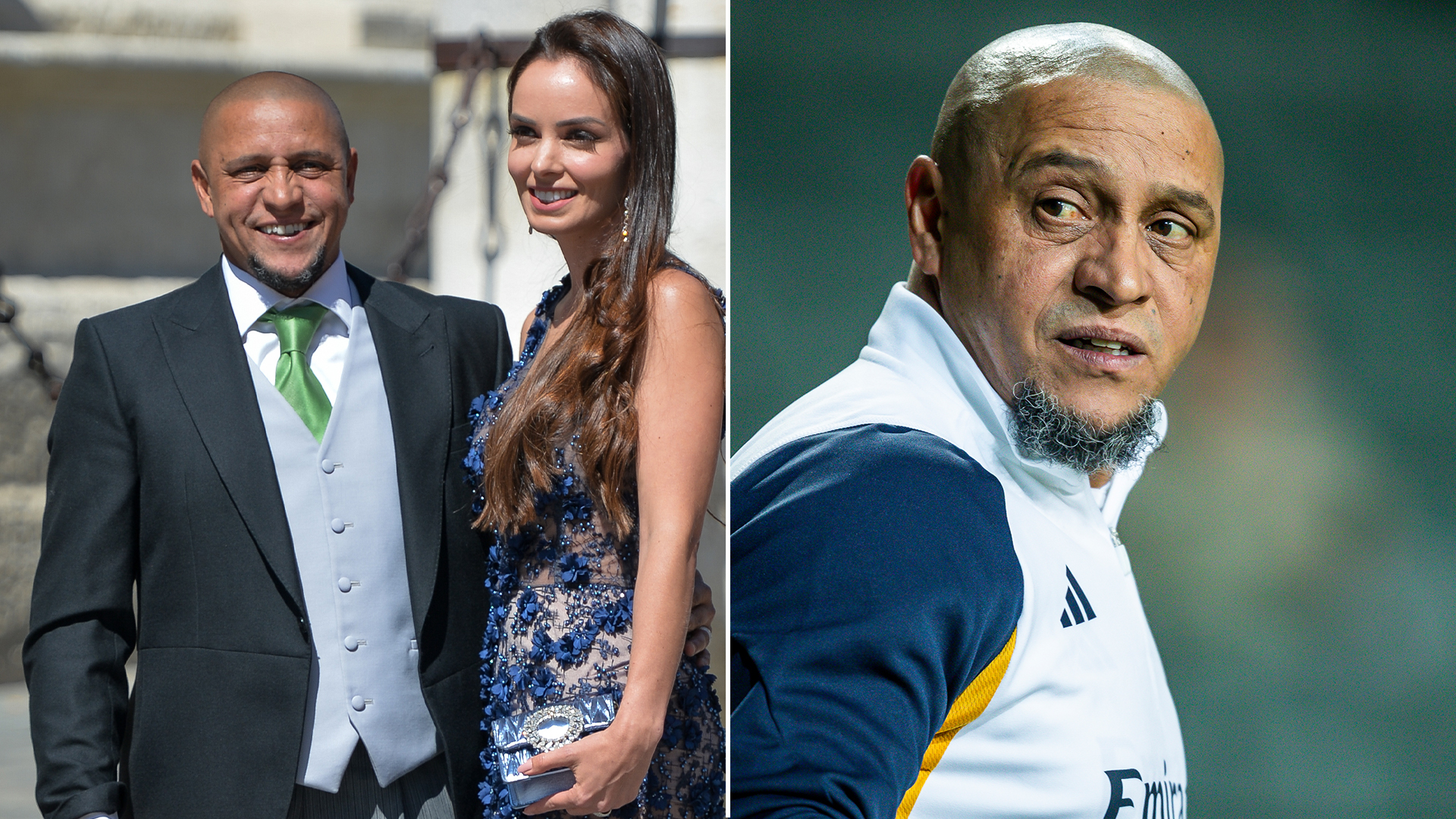 Roberto Carlos 'divorcing wife and set for battle over £133m fortune with Real Madrid icon sleeping at training ground'