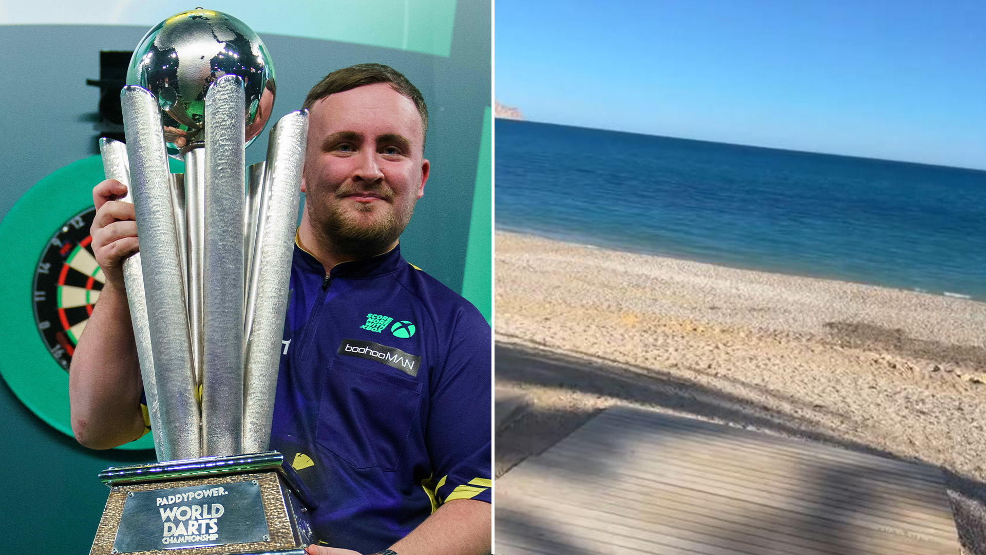 Luke Littler jets off on well-earned holiday after 17-year-old bagged £500,000 World Darts Championship jackpot