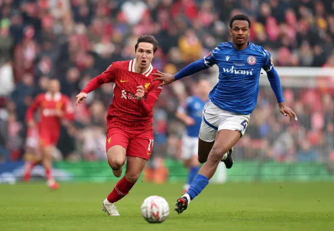 FA Cup third round: Chiesa gets first goal as Liverpool thrash Accrington 4-0