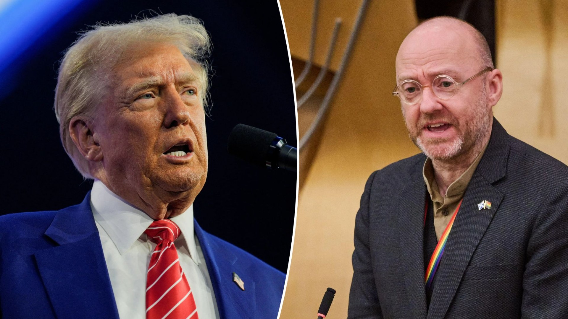 Donald Trump's top UK aide brands Patrick Harvie 'a national embarrassment'