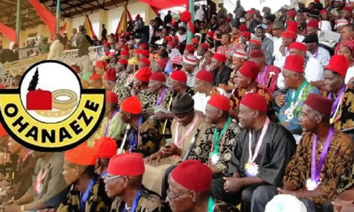 Group rejects outcome of Ohaneze Ndi-Igbo president general election