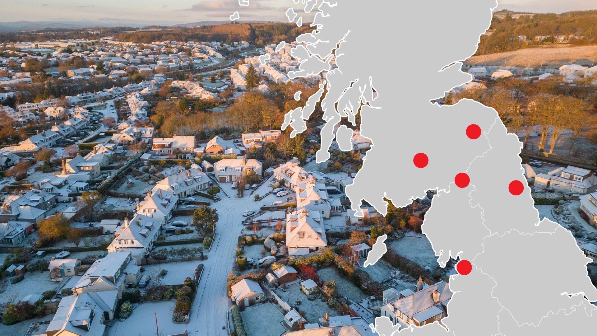 Map reveals 26 postcodes due £25 DWP cold weather payments and select areas getting DOUBLE