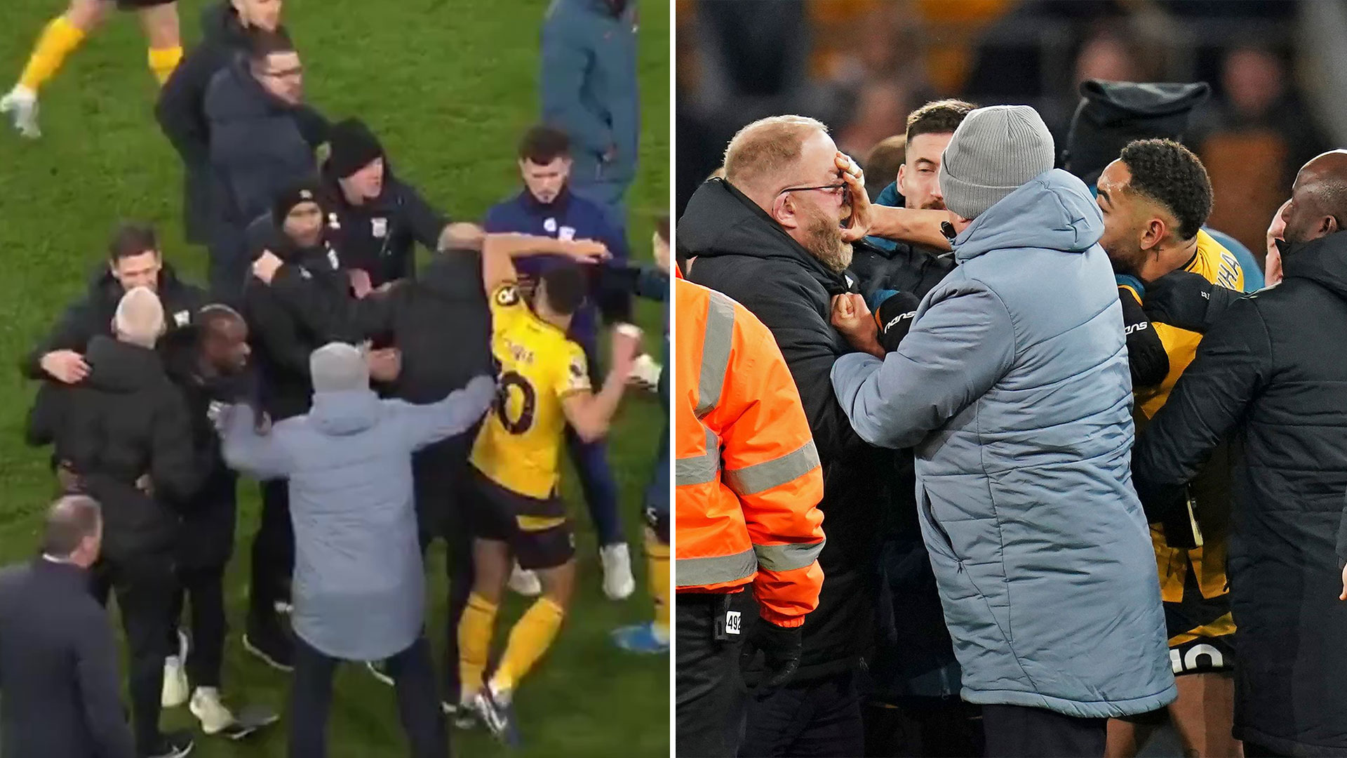 Matheus Cunha had ban reduced after offering to buy Ipswich security guard new glasses in feisty Wolves clash