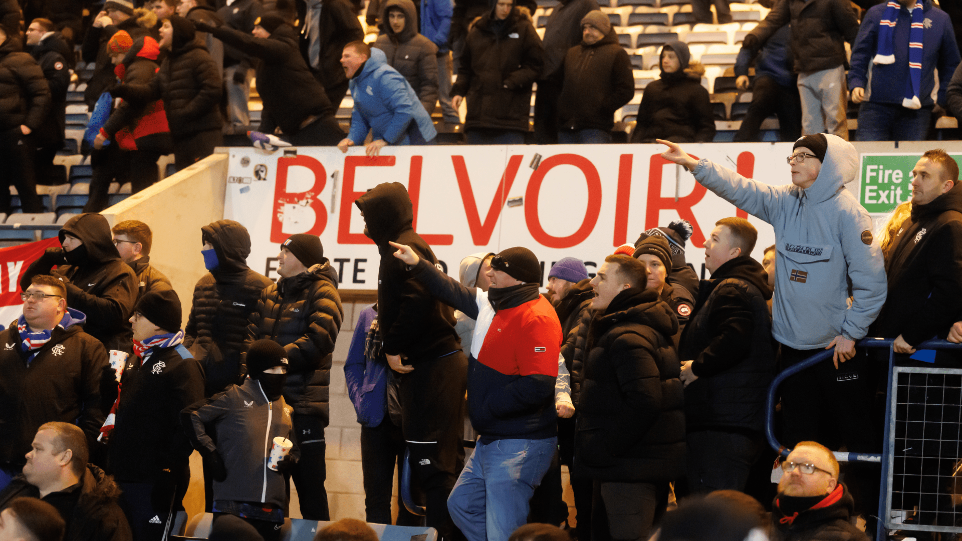 Moment angry Rangers fans take frustrations out on Philippe Clement and stars as they drop MORE points against Dundee